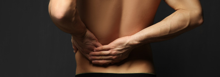 Chiropractic Oklahoma City Back Pain Black Background